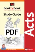 Book by Book: Acts - Guide (PDF)