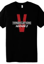 Vindication Season Two T-Shirt - Size L (Donor Gift)