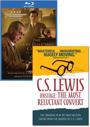 The Most Reluctant Convert Blu-ray & C.S. Lewis Onstage Play Script - Set of 2